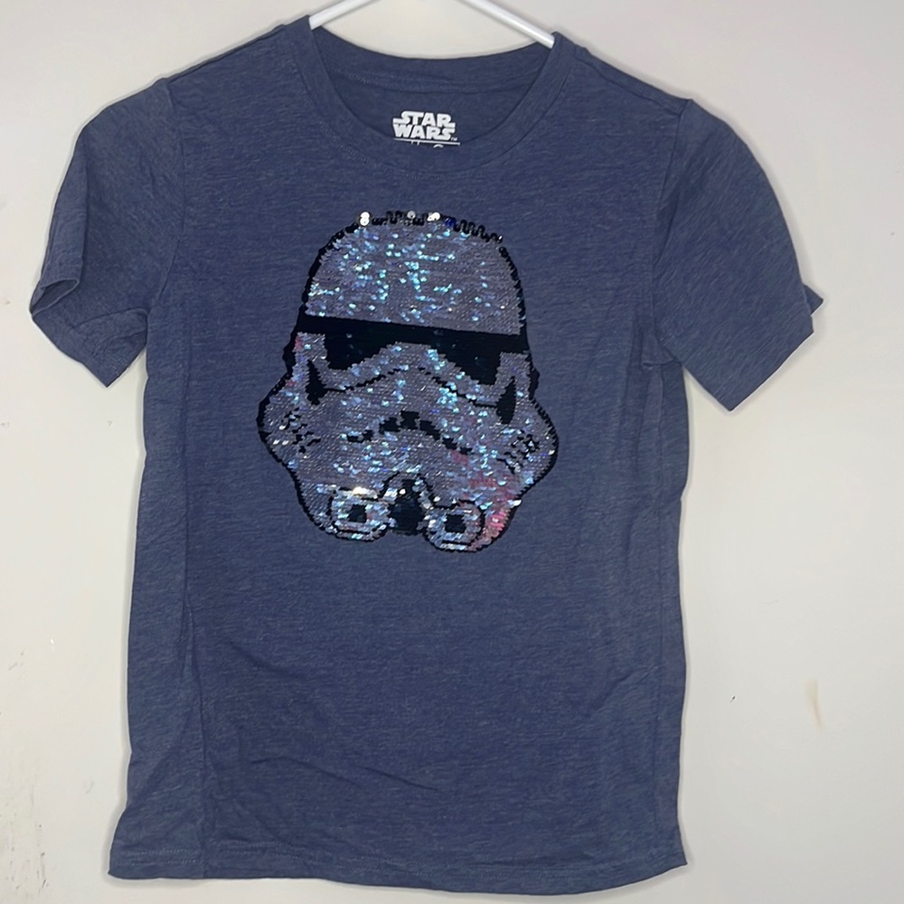Star Wars short sleeve flip, sequins